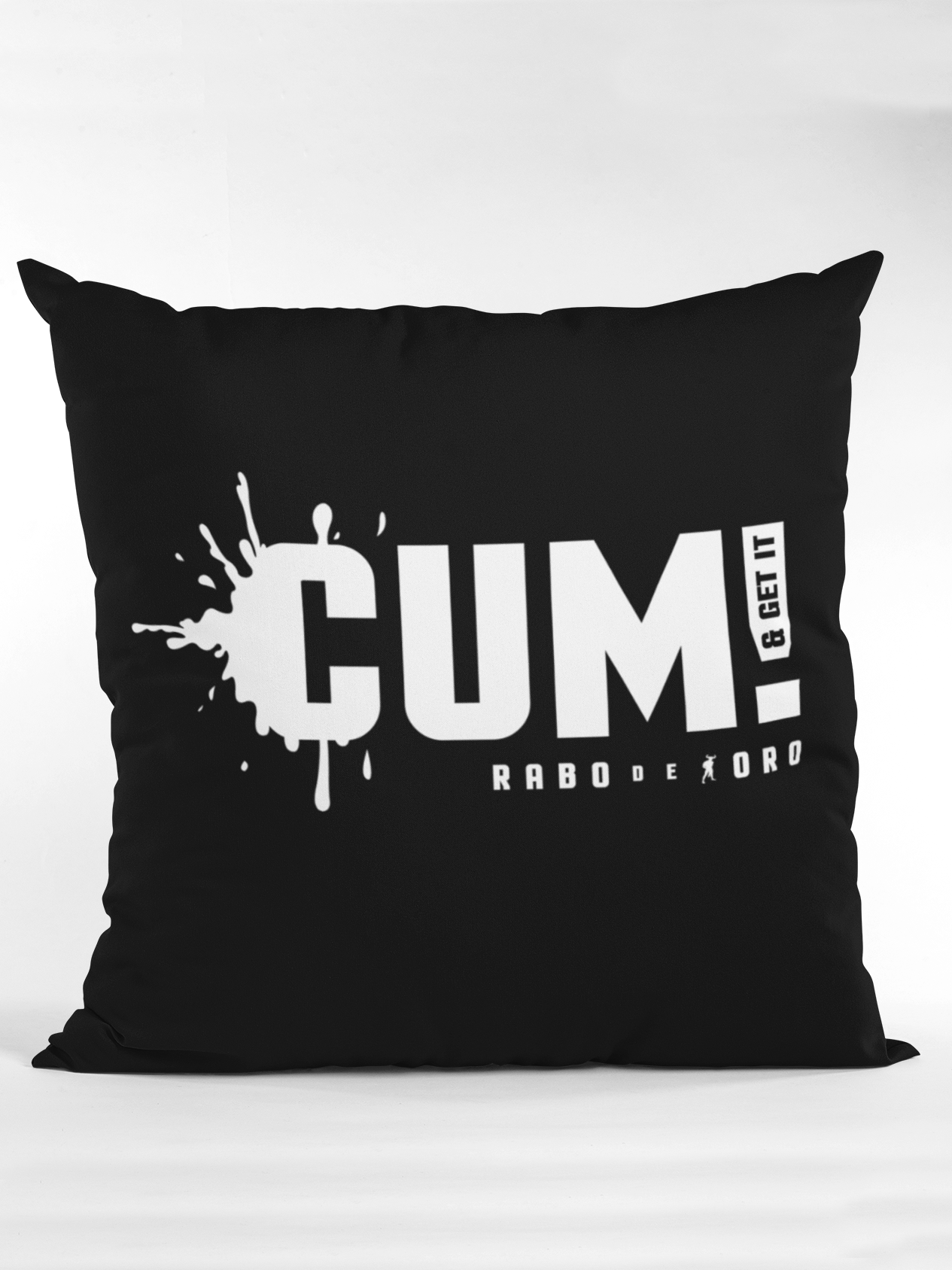 Rabo De Toro - ¡CUM & Get It! - Funda Cojín BDSM