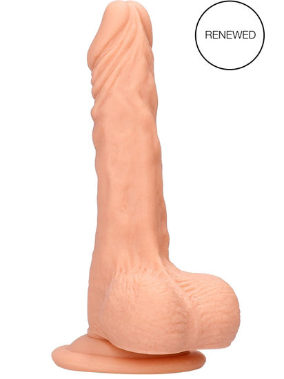 RealRock - Realistic Dong with Balls and Suction Cup Flesh 7" / 17 cm