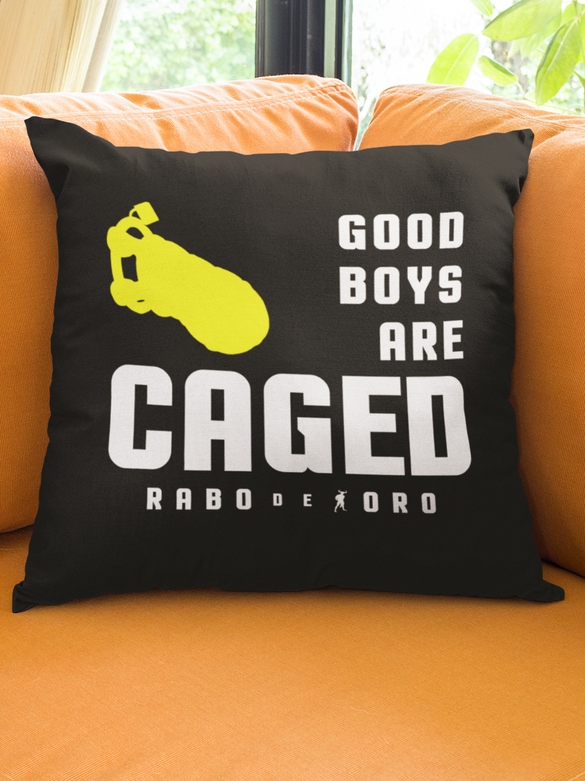 Rabo De Toro - Good Boys are CAGED - Home Decor Cushion Cover