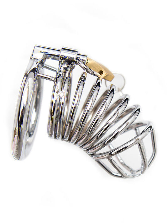 Ohmama Fetish Metal Chastity Lockable Cock Cage Size S