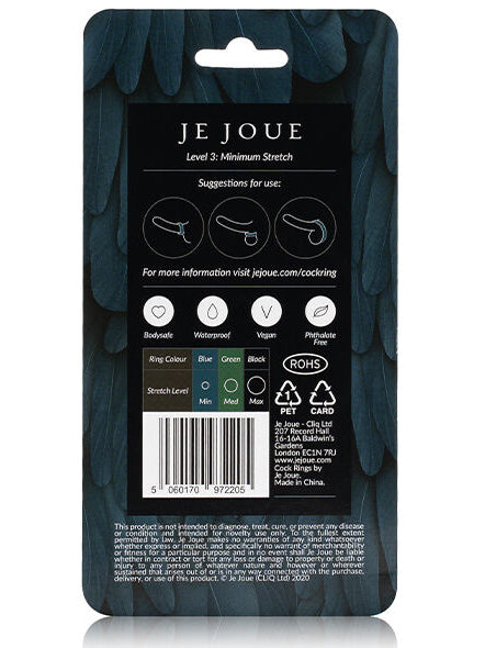 Je Joue Silicone Cock Ring - Minimum Stretch