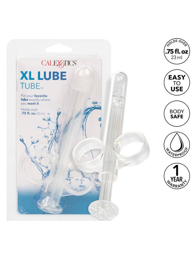 CalExotics - XL Lube Tube™ -Clear or Smoke