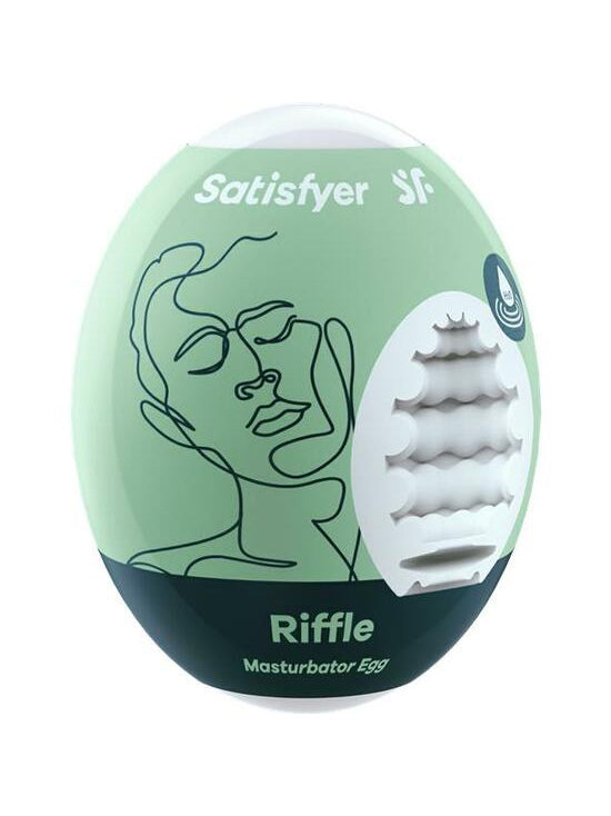Satisfyer Masturbator Egg - Riffle