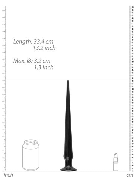 Ouch! - Ass Spike Plug - 13" / 34 cm