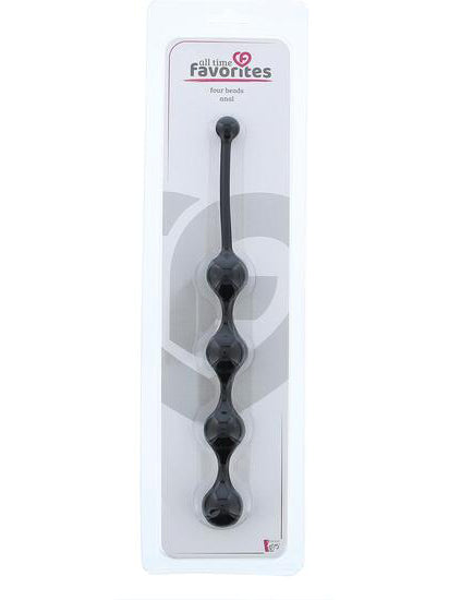 DreamToys - All Time Favorites Four Beads Anal Black