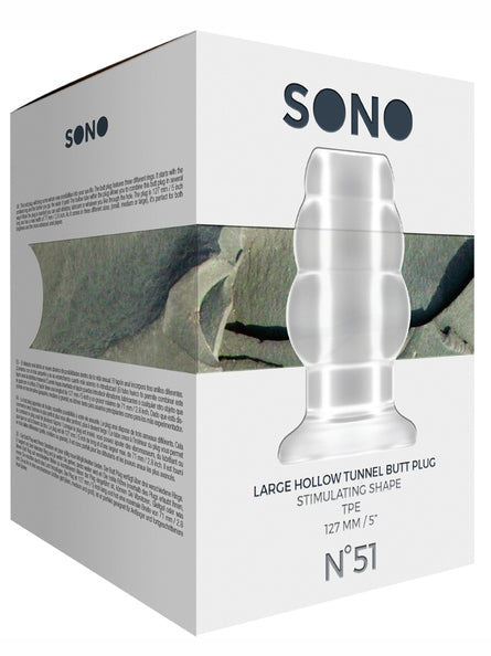 SONO - Hollow Tunnel Butt Plug No.51 - Large