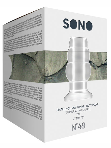 SONO - Hollow Tunnel Butt Plug - Small No.49