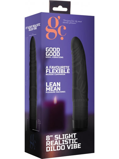 Shots - GC Slight Realistic Dildo Vibrator - 8" / 20 cm