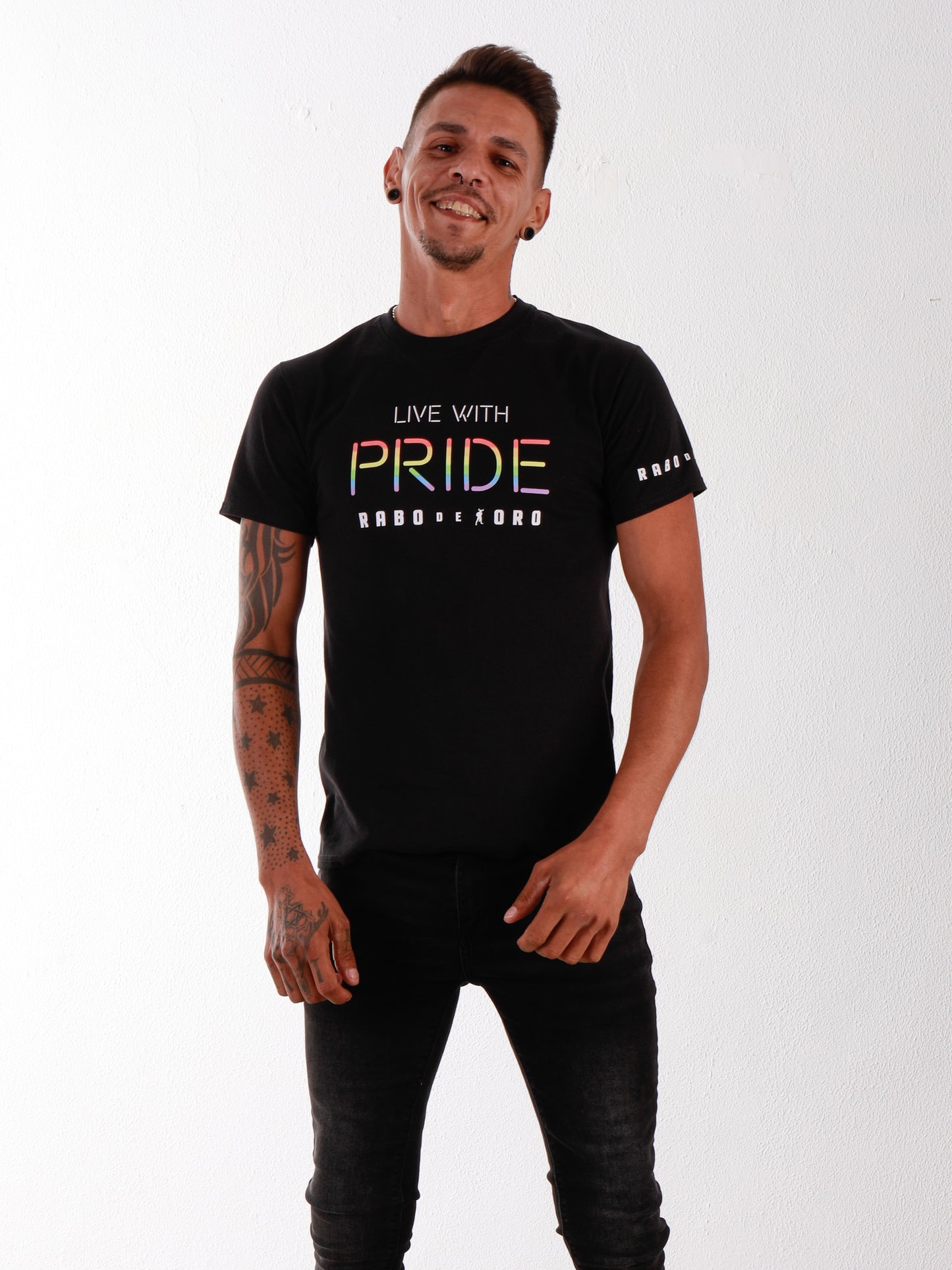 RaboDeToro - LIVE WITH PRIDE Black T-Shirt