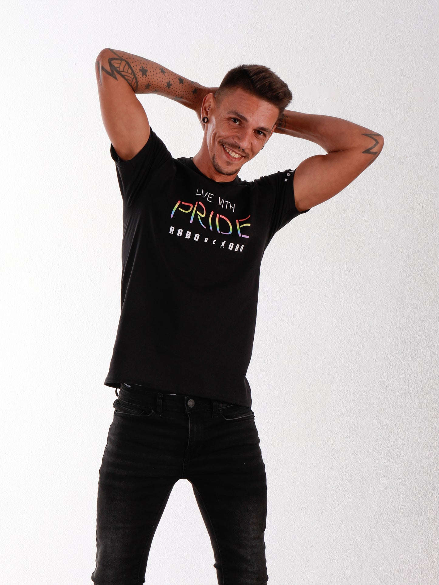 RaboDeToro - LIVE WITH PRIDE Black T-Shirt