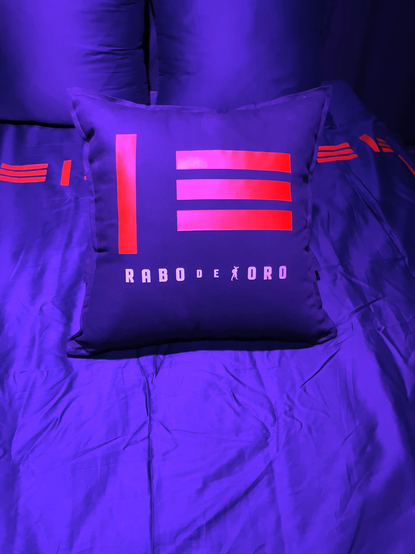 Rabo de Toro – MASTER SLAVE Flag – BDSM Kissenbezug