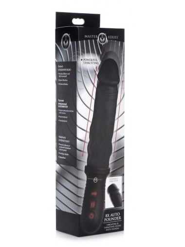 Master Series - Auto Pounder Dildo with Handle