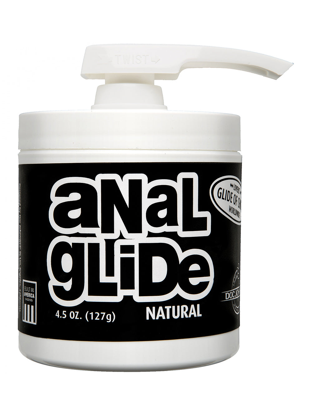 Doc Johnson - Anal Glide Natural Lubricant - 127 g