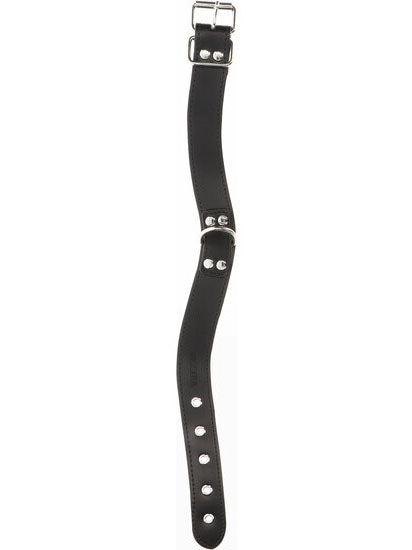 TABOOM - Elegant D-ring Collar Black
