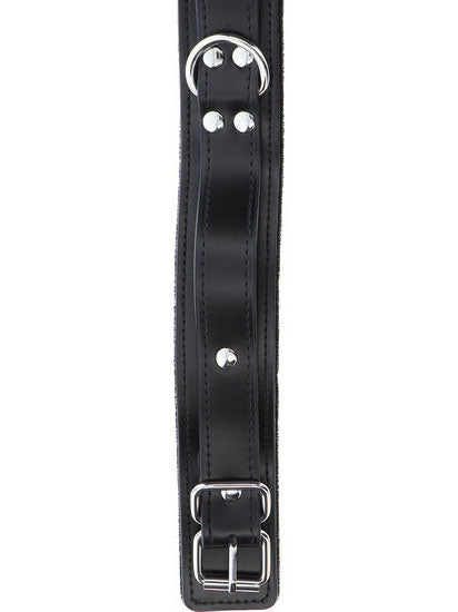 Heavy D-Ring Collar - Black
