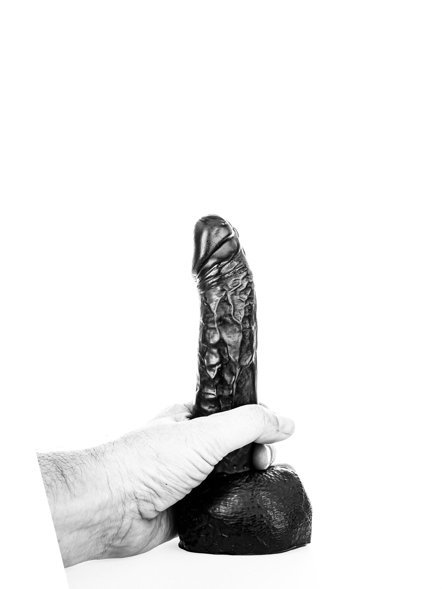 All Black Dildo Karl 20 cm