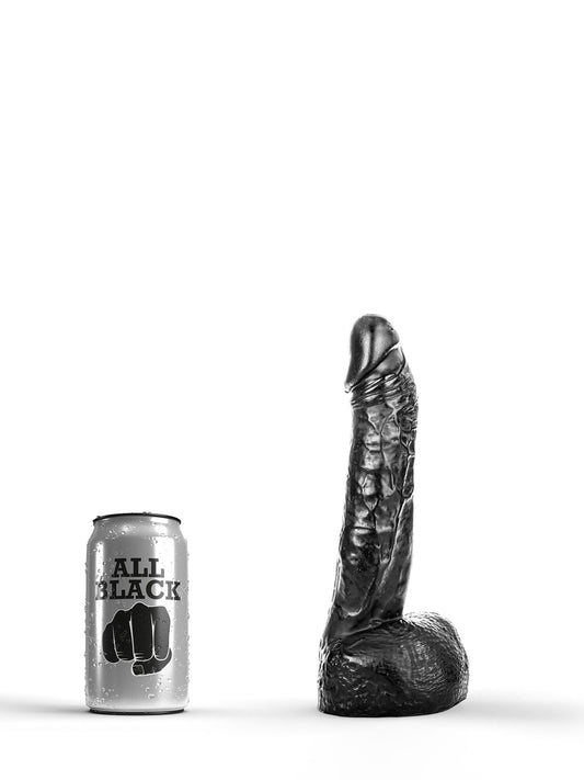 All Black Dildo Karl 20 cm