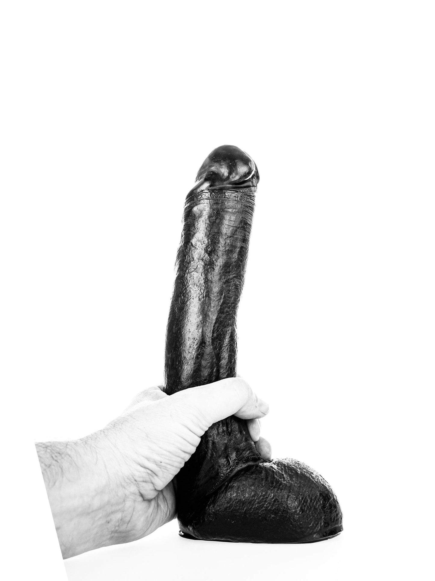 All Black - Realistic Dildo Freddie 29 cm