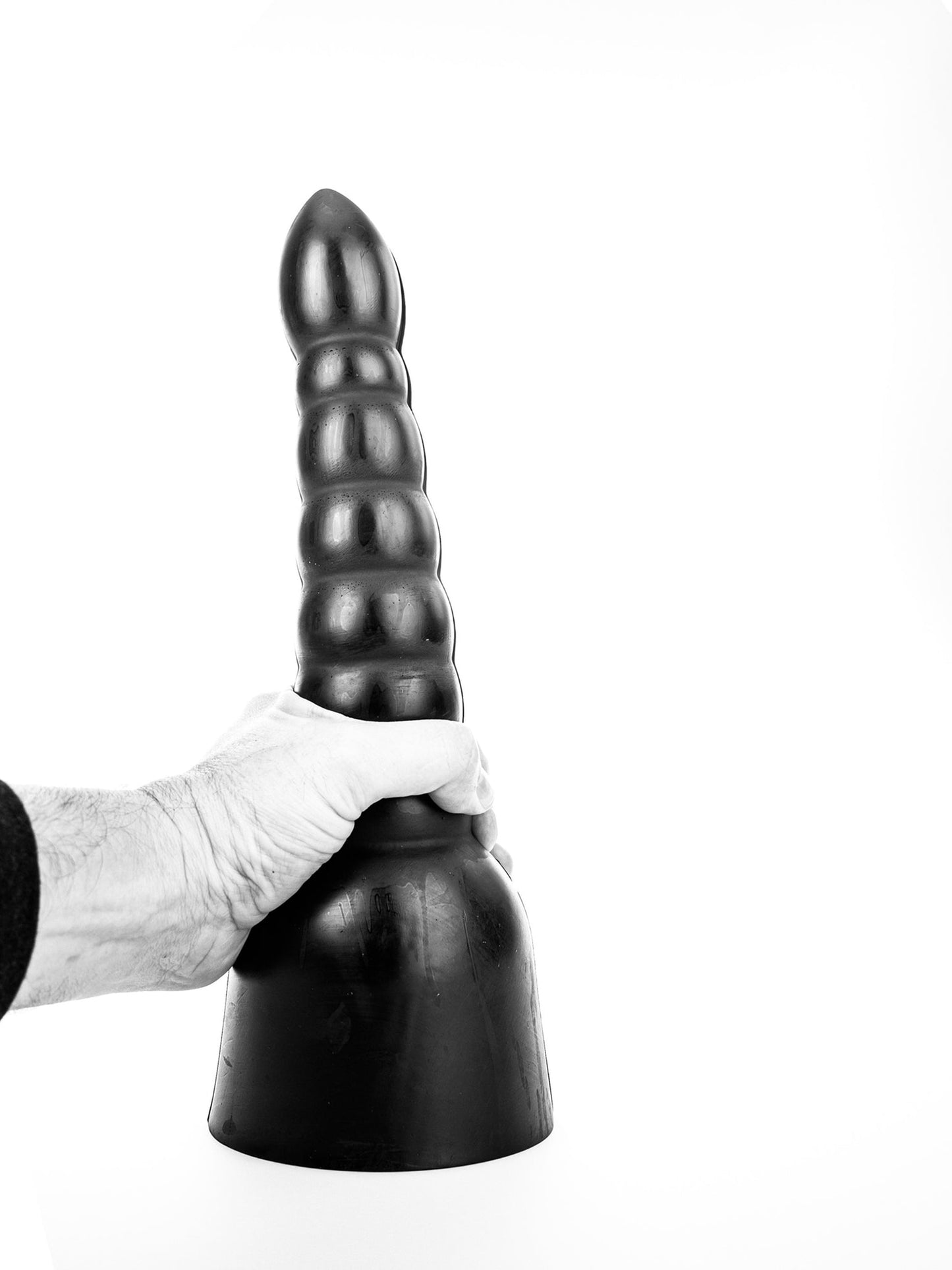 All Black Dildo Bole 34 cm