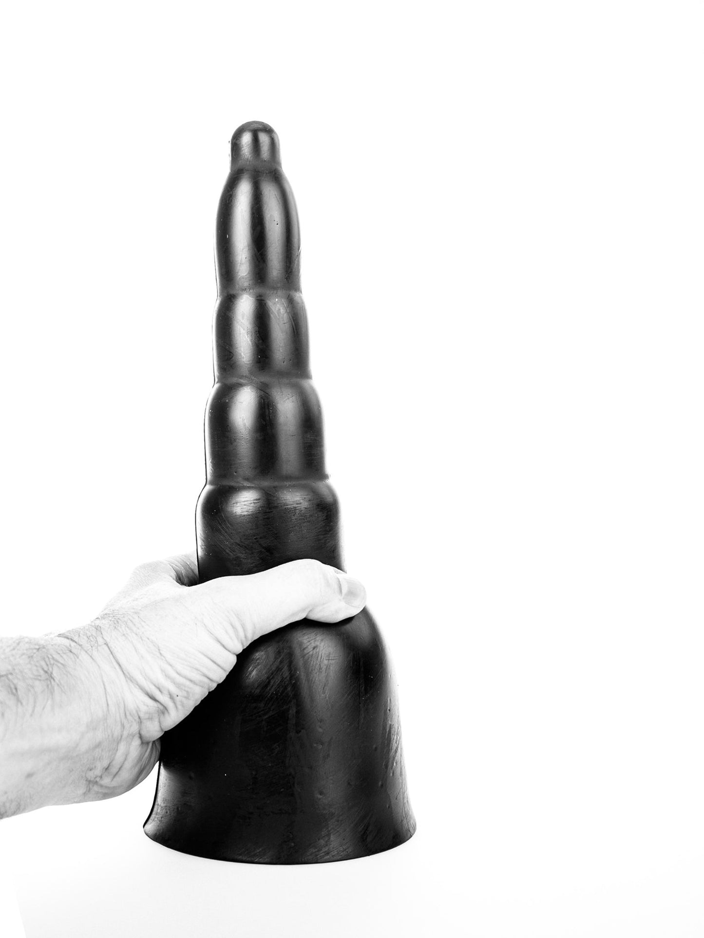 All Black Dildo Stock 33 cm
