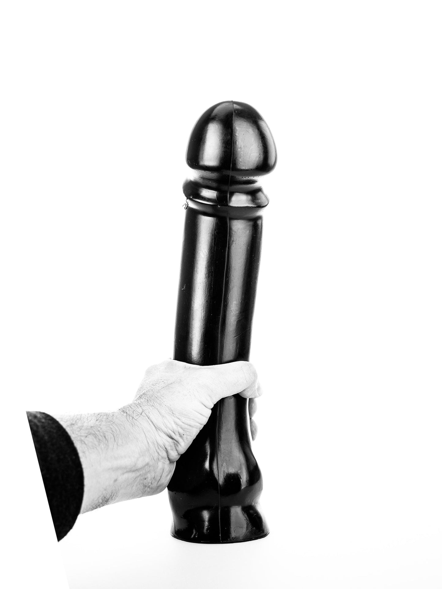 All Black - Futuristic Dildo Big Time 33 cm