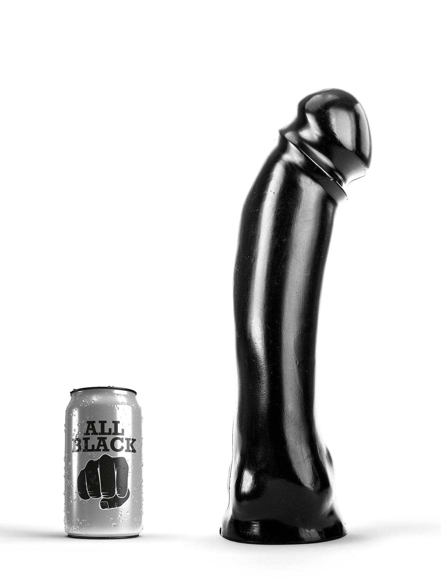 All Black - Futuristic Dildo Big Time 33 cm