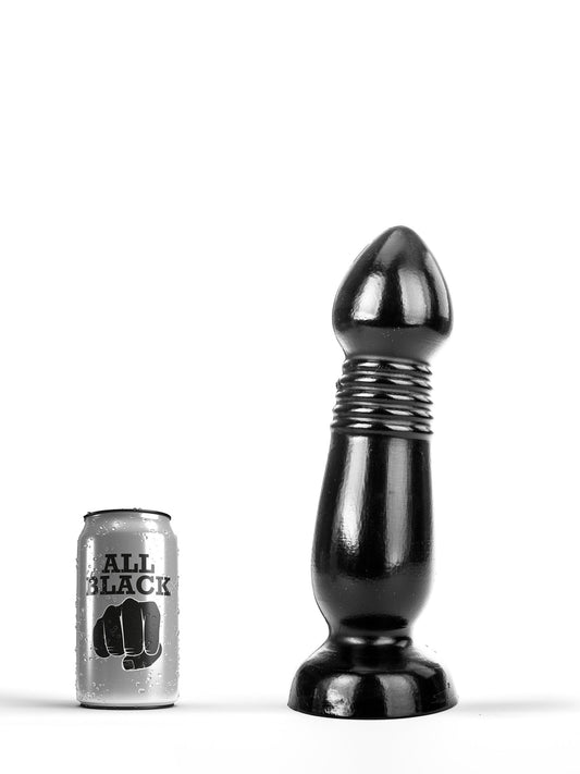 All Black Plug Flesh Flute 27,5 cm