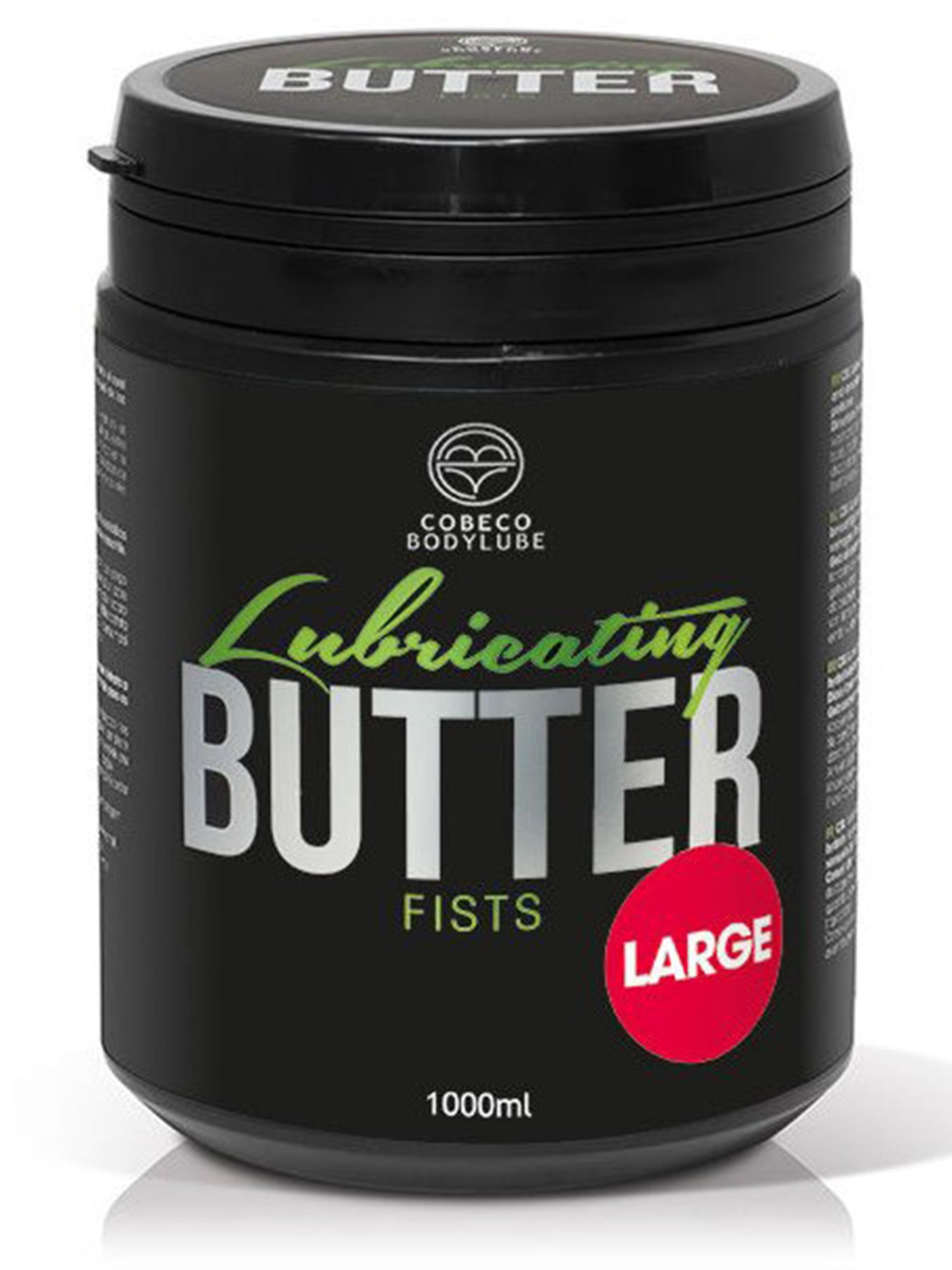 Cobeco Pharma - Lubricating BUTTER Fists Large 1000 ml
