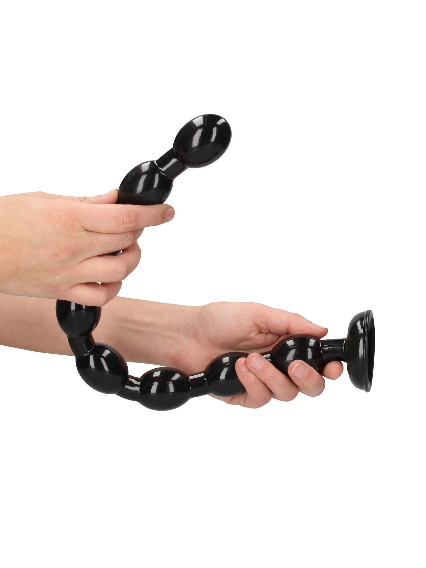 Ouch Ass Colon Snake Dildo with Beads - 19" / 48 cm