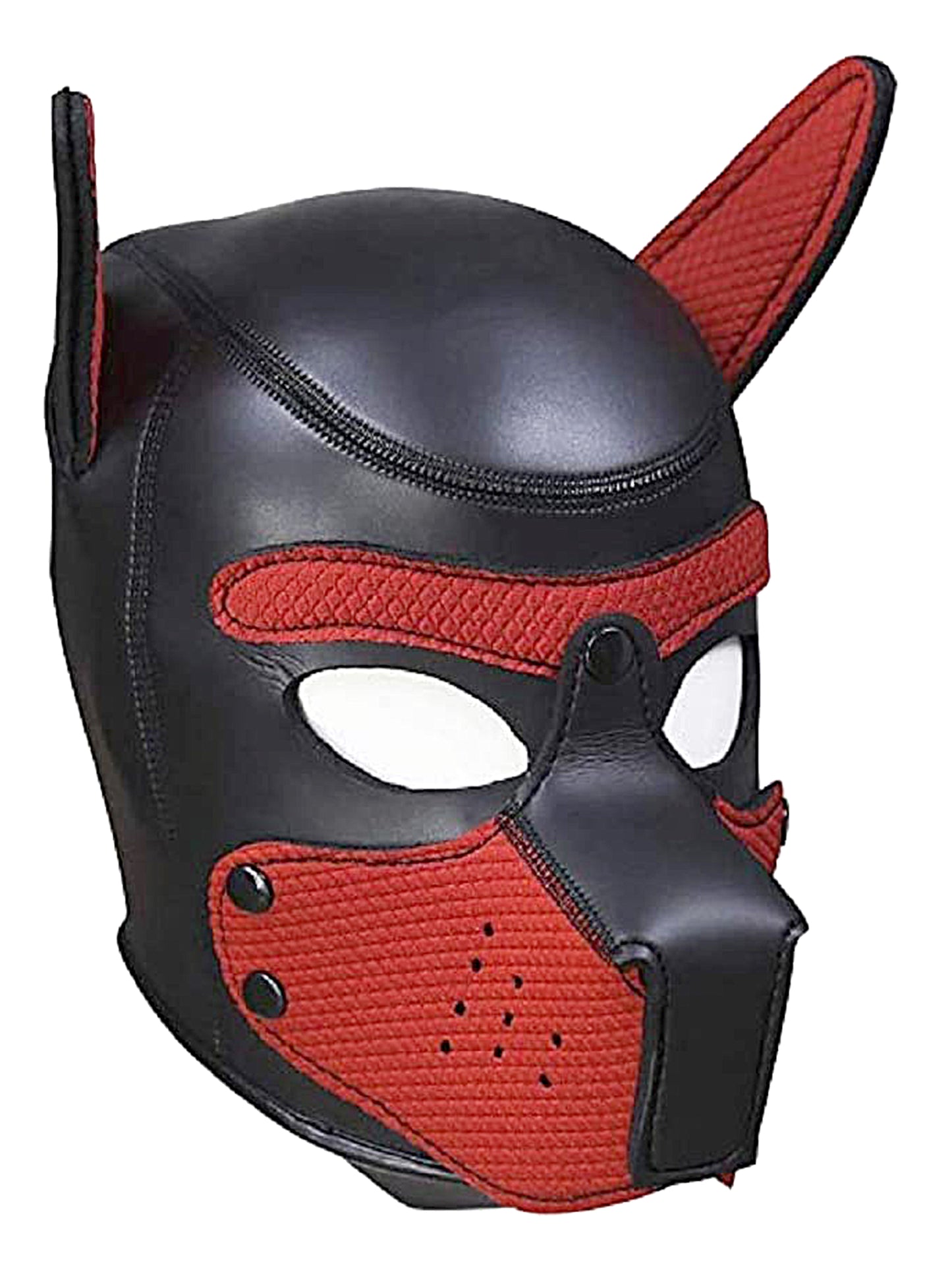 Ouch! Neoprene Puppy Mask Red
