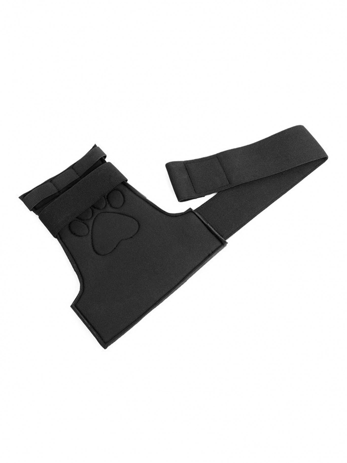 Ouch! Neoprene Puppy Paw Gloves Black