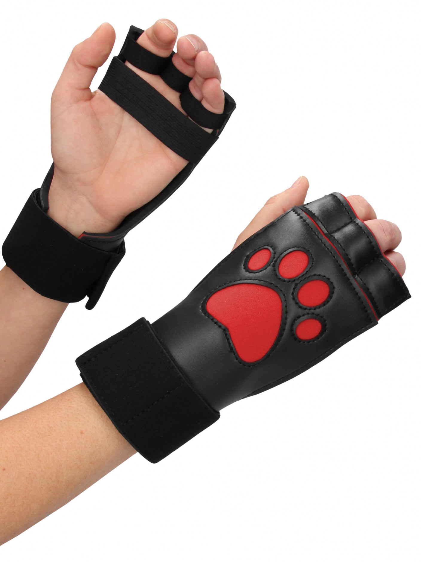 ¡Ay! Guantes Neopreno Puppy Paw Rojos