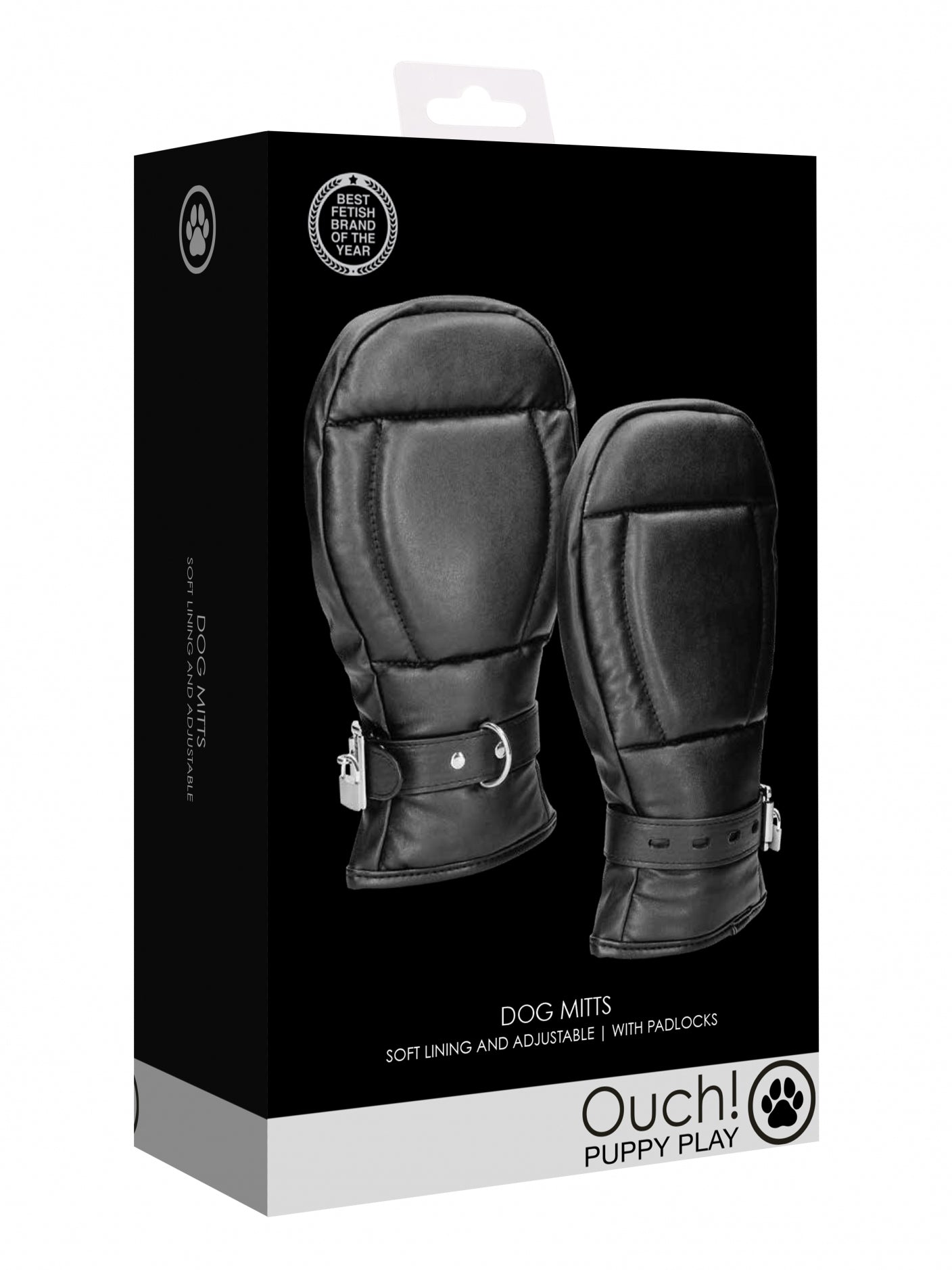 Ouch! - Neoprene Dog Gloves Black