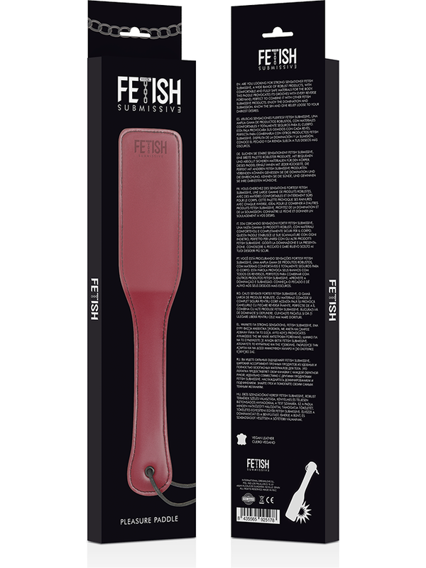 Fetish Submissive Dark Room Paddle with Stitching