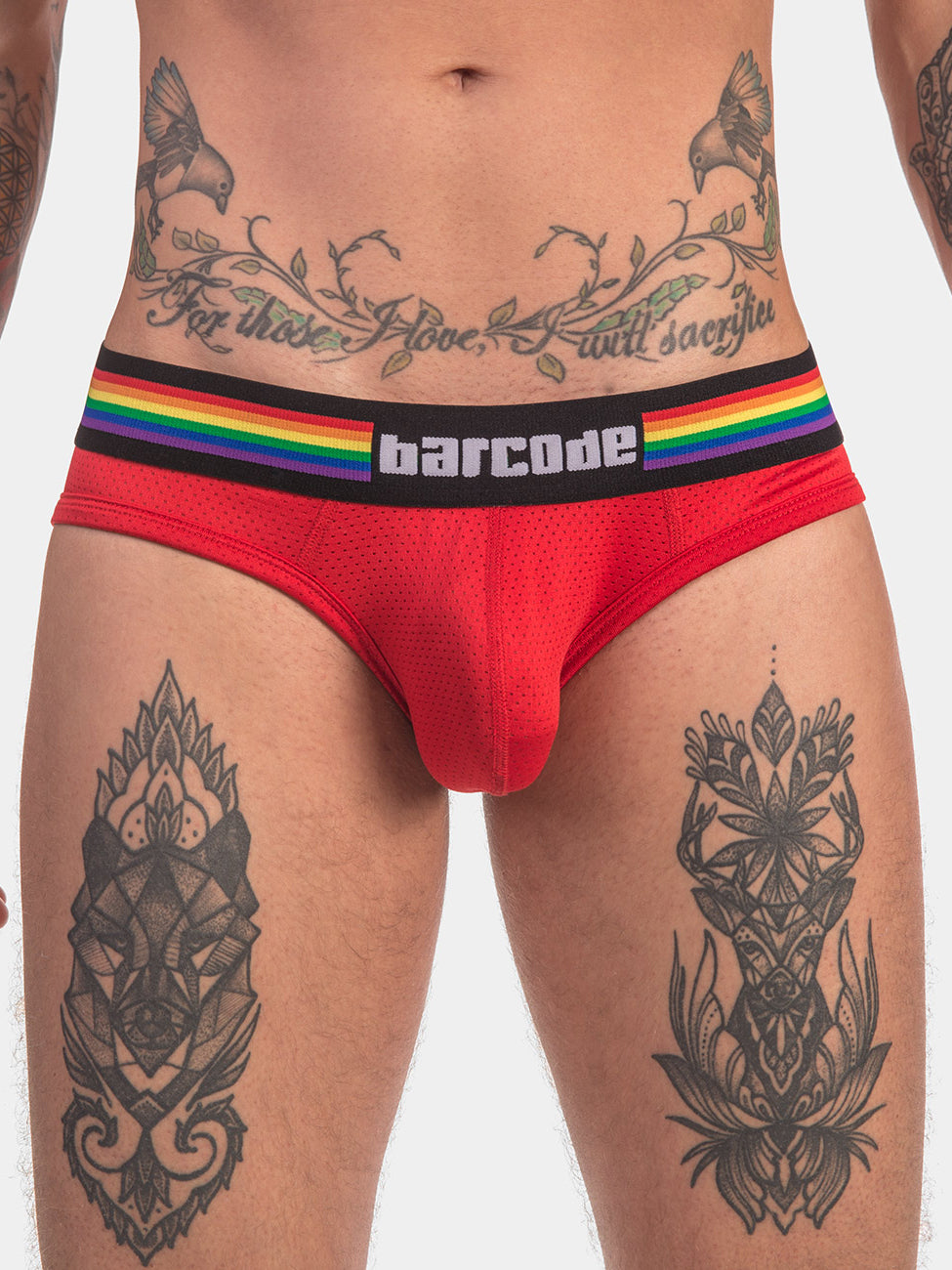 Barcode Berlin Brief Pride Red