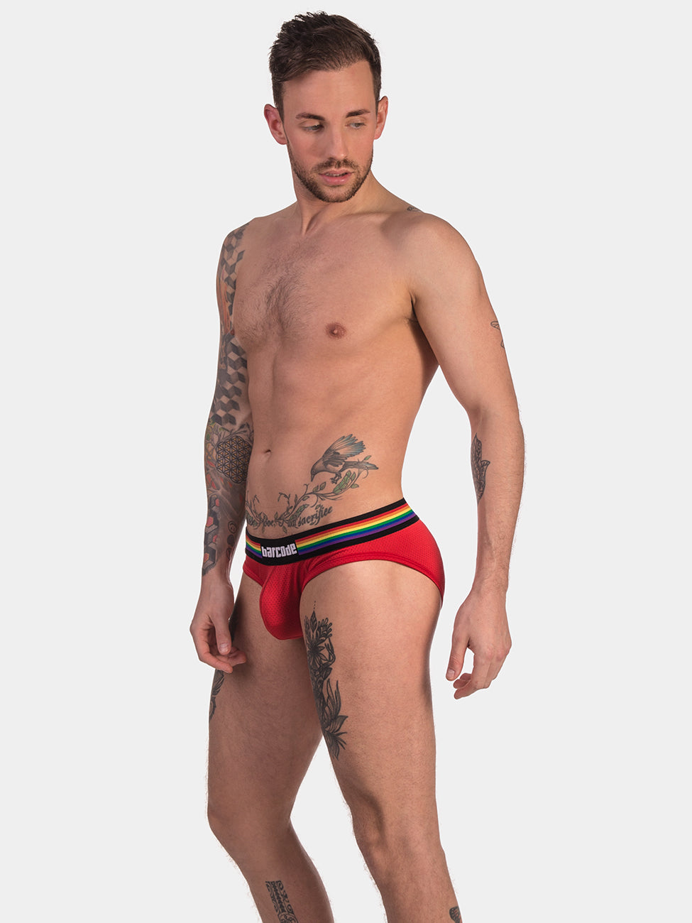Barcode Berlin Brief Pride Red