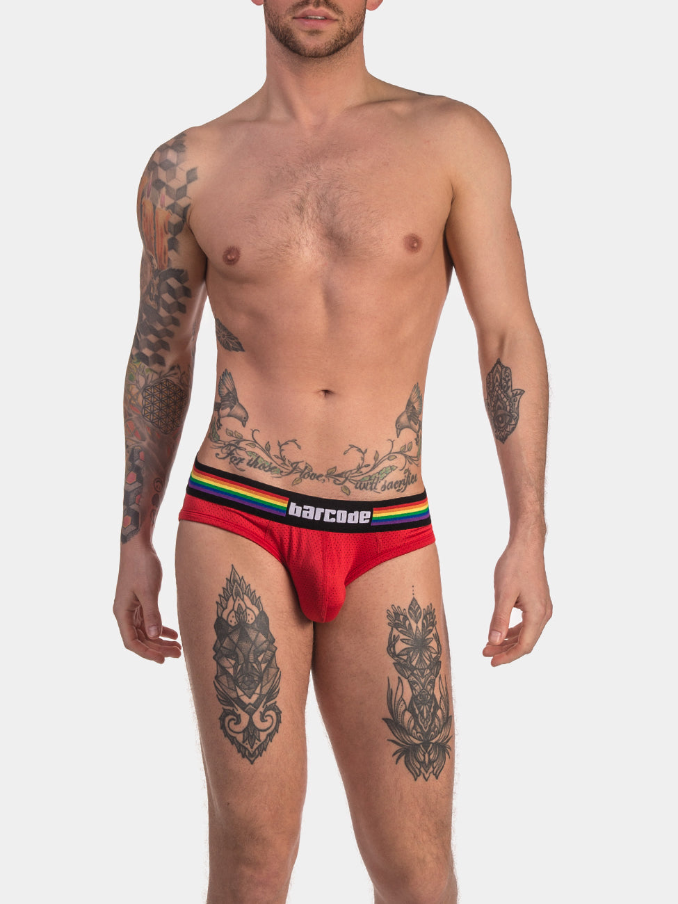 Barcode Berlin Brief Pride Red