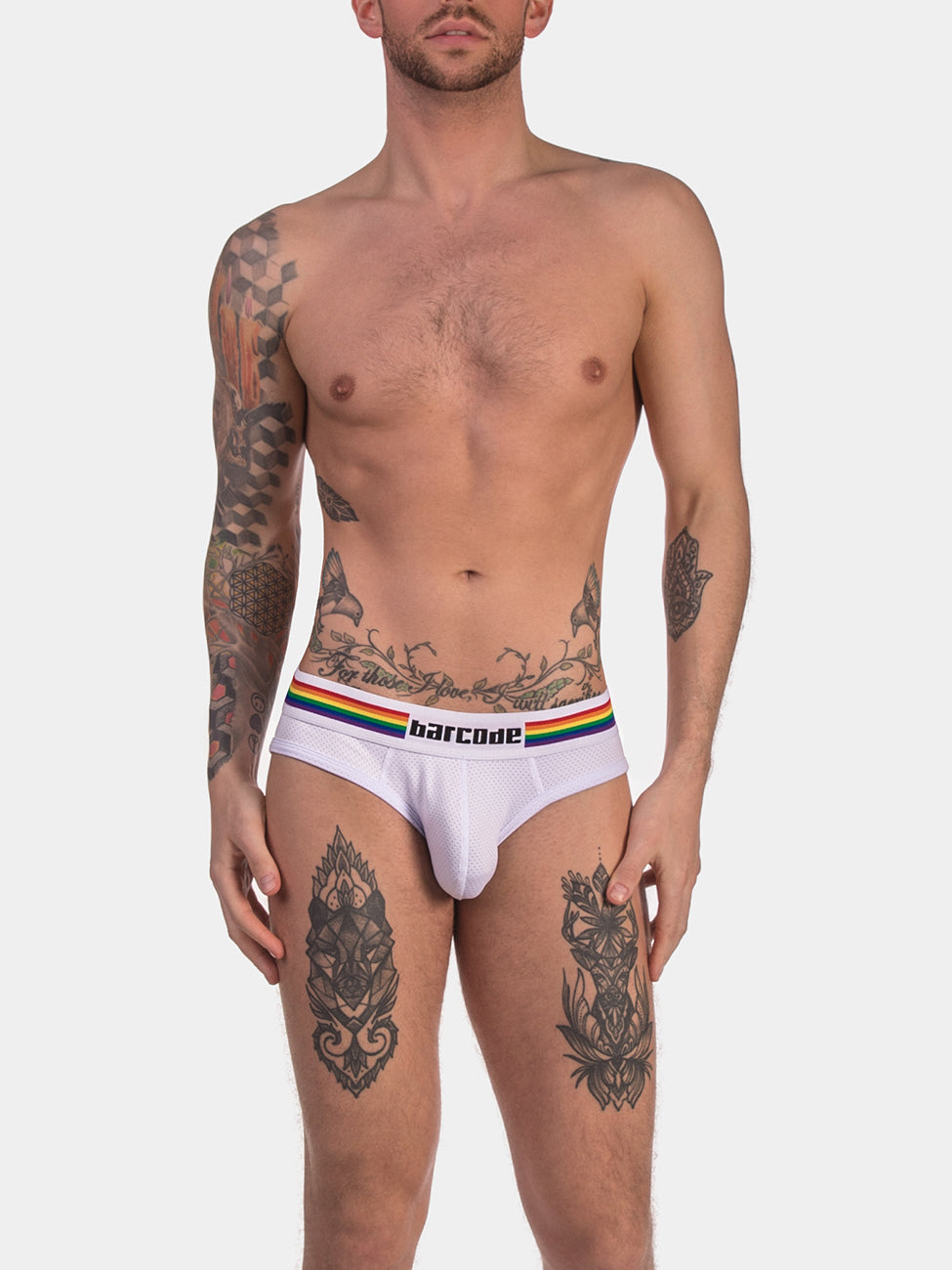 Barcode Berlin Brief Pride White