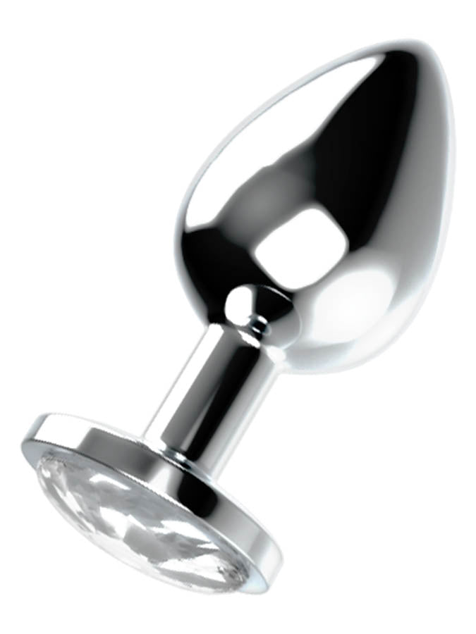 OHMAMA Anal Plug Metal - White S