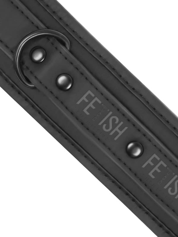 Fetish Submissive - PU Leather Hand Cuffs