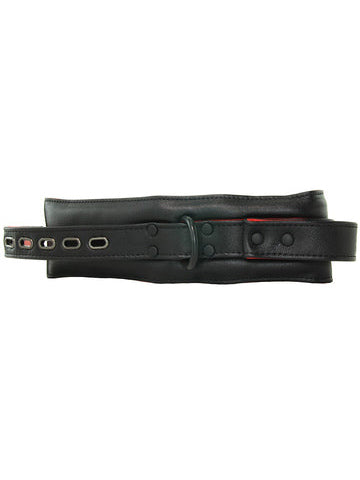 Kink Handlers Collar Black and Red