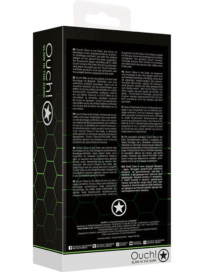 Handcuffs - Glow in the Dark - Neon Green/Black