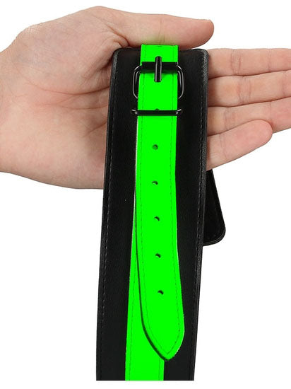 Handcuffs - Glow in the Dark - Neon Green/Black