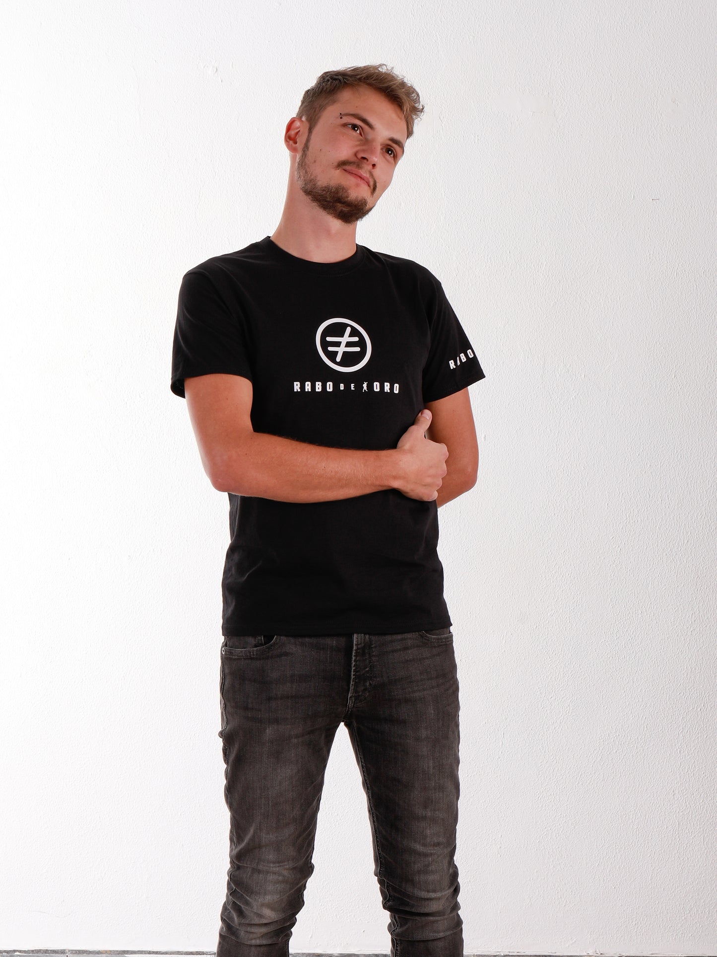 Inequality FLAG Black T-Shirt with White details