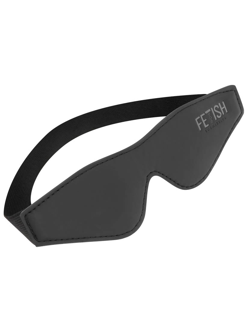 Fetish Submissive - PU Leather Blindfold Mask