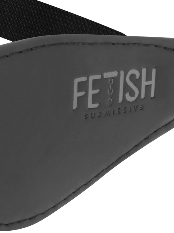 Fetish Submissive - PU Leather Blindfold Mask