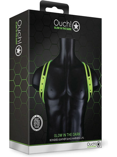 Sling Harness - Glow in the Dark - Neon Green/Black