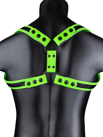 Sling Harness - Glow in the Dark - Neon Green/Black