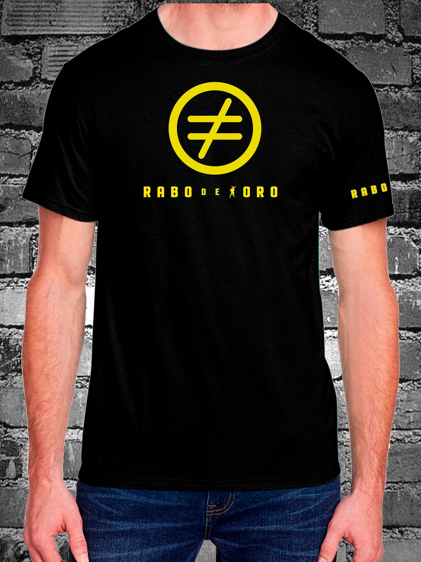 Inequality FLAG Black T-Shirt with White details