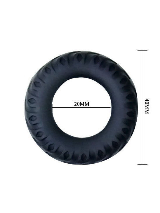 Baile Titan - COCK RING Black